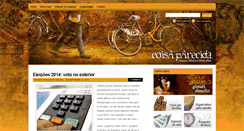 Desktop Screenshot of coisaparecida.com