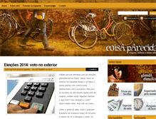 Tablet Screenshot of coisaparecida.com